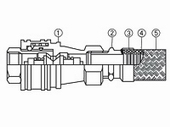 Stainless Steel Flexible Metal Hose QF type